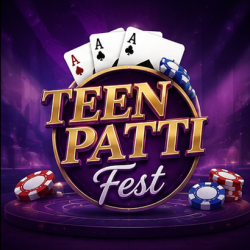 Teen Patti Fest Game Logo